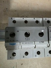 Hager L73H Lasttrennschalter 63A 3 polig mit Neozed Sicherungen .