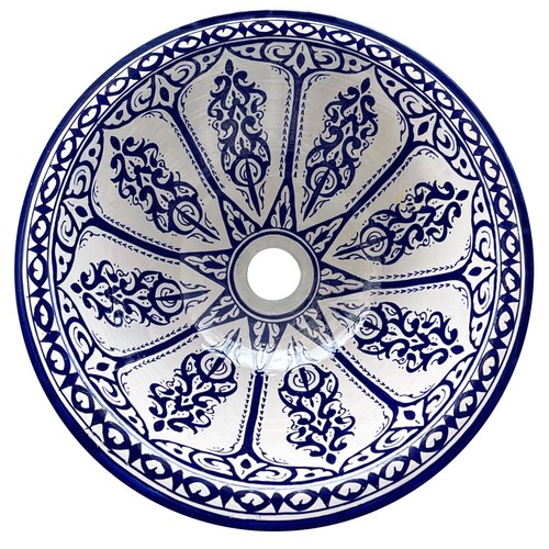 Orientalische waschbecken rund - orientalische,