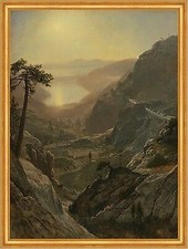 View of Donner Lake, California Albert Bierstadt Amerika USA See B A2 00298