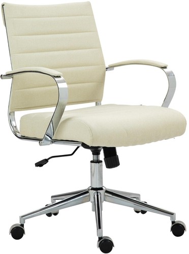 Bürostuhl stoff creme - stoff,