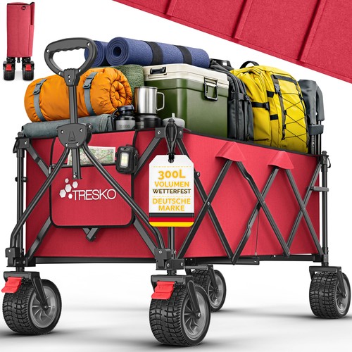 Tresko bollerwagen faltbar - bollerwagen,