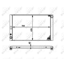 NRF Motorkühler für Audi A8