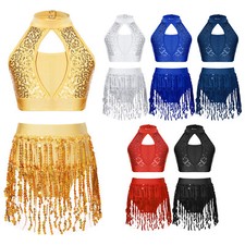 Kinder Tanzkleid Quaste