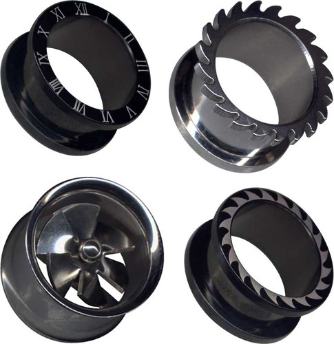 Piercingo set paar - 2x, flesh