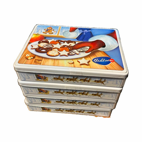 4er set bahlsen keksdosen - 4er-set,