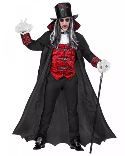 Vampir graf kostüm - vampir,