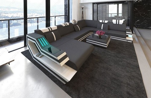 Polster wohnlandschaft sofa - wohnlandschaft,