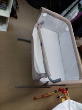 Chicco Beistellbett  Bett Bettchen Babybett Grau