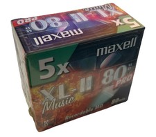 Maxell XL-II Pro, 5x 80 Min