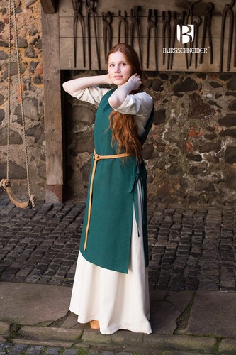 Wikinger überkleid grün - wikinger,