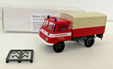 Busch 1:87 50203 IFA Robur LO 2002A Feuerwehr Hammerbrücke - TOP + OVP A1617