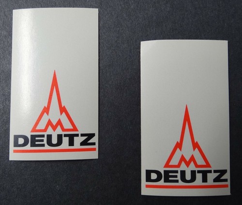 Klein werbe aufkleber - 2x,