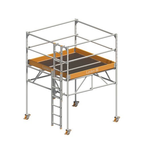 Layher fahrgerüst rollgerüst - layher,