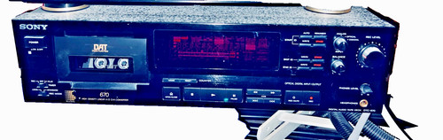 Sony dtc 670 dat - sony, audio
