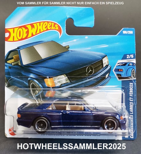 Hot wheels 1989 - "1989, mercedes-benz