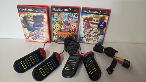 Ps2 buzz junior games - games,