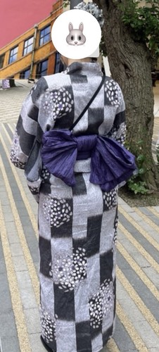 Damen yukata - yukata, (sommer-kimono)