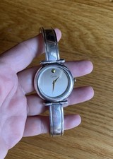 Quinn Sterlingsilber Uhr Swiss Movt. Pforzheim Design Massive