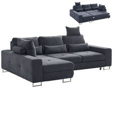 Ecksofa - graphite -