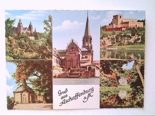 Aschaffenburg m - ak.,
