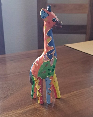 Bunte handbemalte
