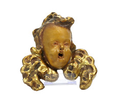 Terrakotta Barock Engel / Putto Signiert- 18325 –