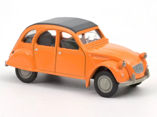 Citroën 2cv orange 3 inches - 2cv,