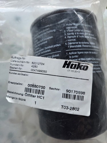 Knecht hc1 hydraulikfilter - knecht,