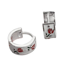 Creolen aus 925 Silber mit