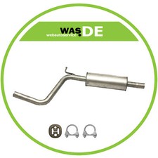 Auspuff mittelschalldämpfer - auspuff,