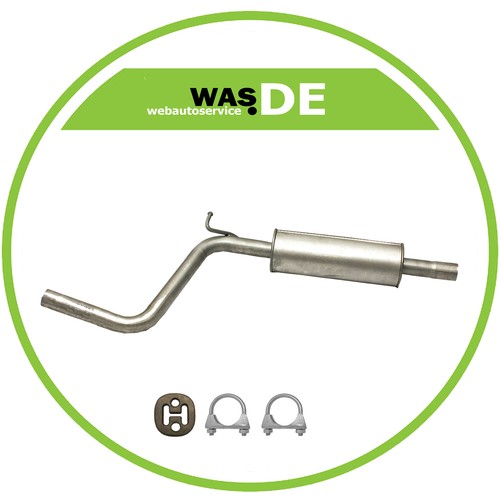 Auspuff mittelschalldämpfer - auspuff,