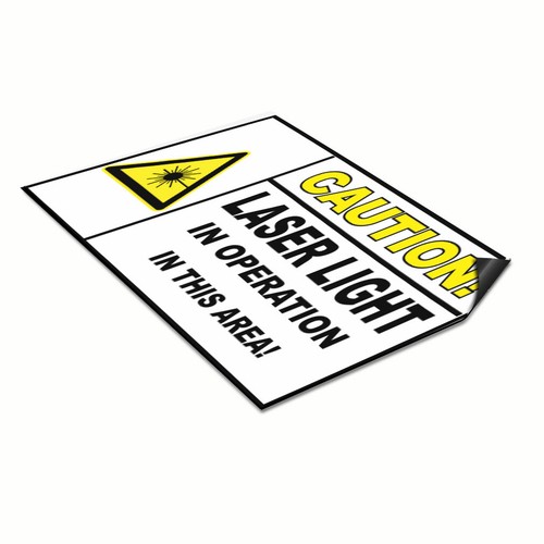 Car magnet set caution - of, 2
