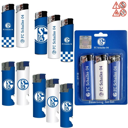 Feuerzeug schalke 2er - feuerzeug,