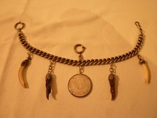 Trachtenschmuck Kette Charivari Schmuck für Lederhose Herren Männer Oktoberfest 