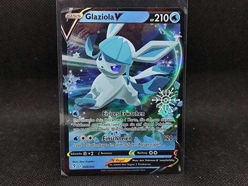 Tcg pokemon karte glaziola - glaziola, v