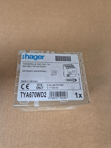 Hager tya670wd2 knx dali - hager,