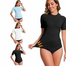 Damen Langarm Rash Vest UPF