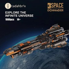 Raum Schlachtschiff MOC Modell