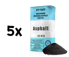 5 x 25kg Kaltasphalt 0-8 mm