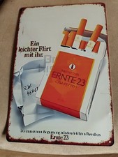Werbung Blechschild Ernte 23