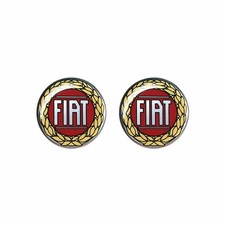 Fiat offizielles aufkleber - fiat, 3d