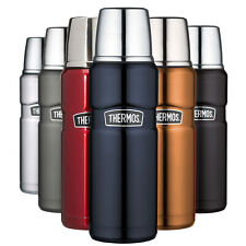 THERMOS Kanne King Isolierflasche 0,47L Flasche Isolierkanne Tee Drehverschluss