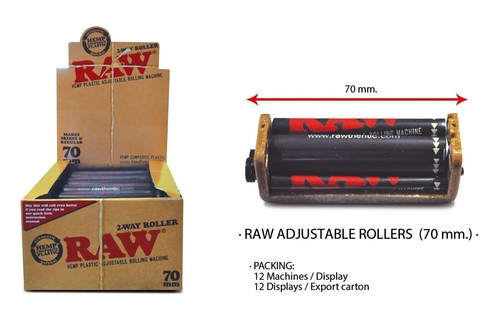 Raw 70mm hemp plastic - raw,