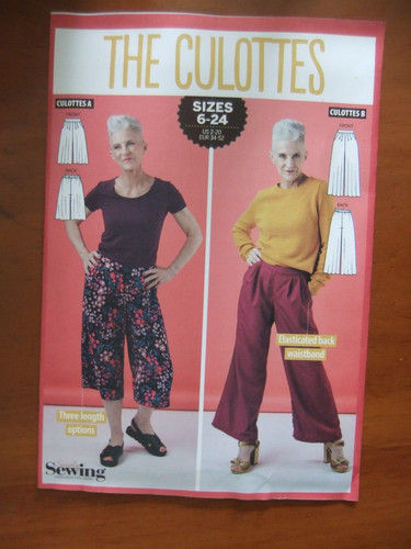 Simply sewing the culotte - sewing, culotte''