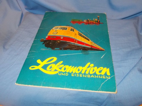 Sammelbild album lokomotiven - sammelbild-album., "lokomotiven