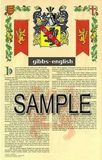 Gibbs wappen name geschichte - gibbs,