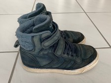 Hummel Gr 31 Dunkelgrau Anthrazit High Top Schuhe Sneaker Turnschuhe Sportschuhe