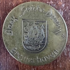Medaille - Bremerhaven - Bark "Seute Deern", Schifffahrt