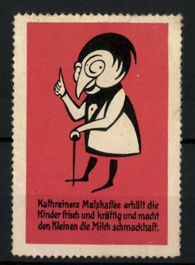 Reklamemarke kathreiners - reklamemarke,