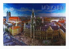 Magnet Souvenir München 8 x